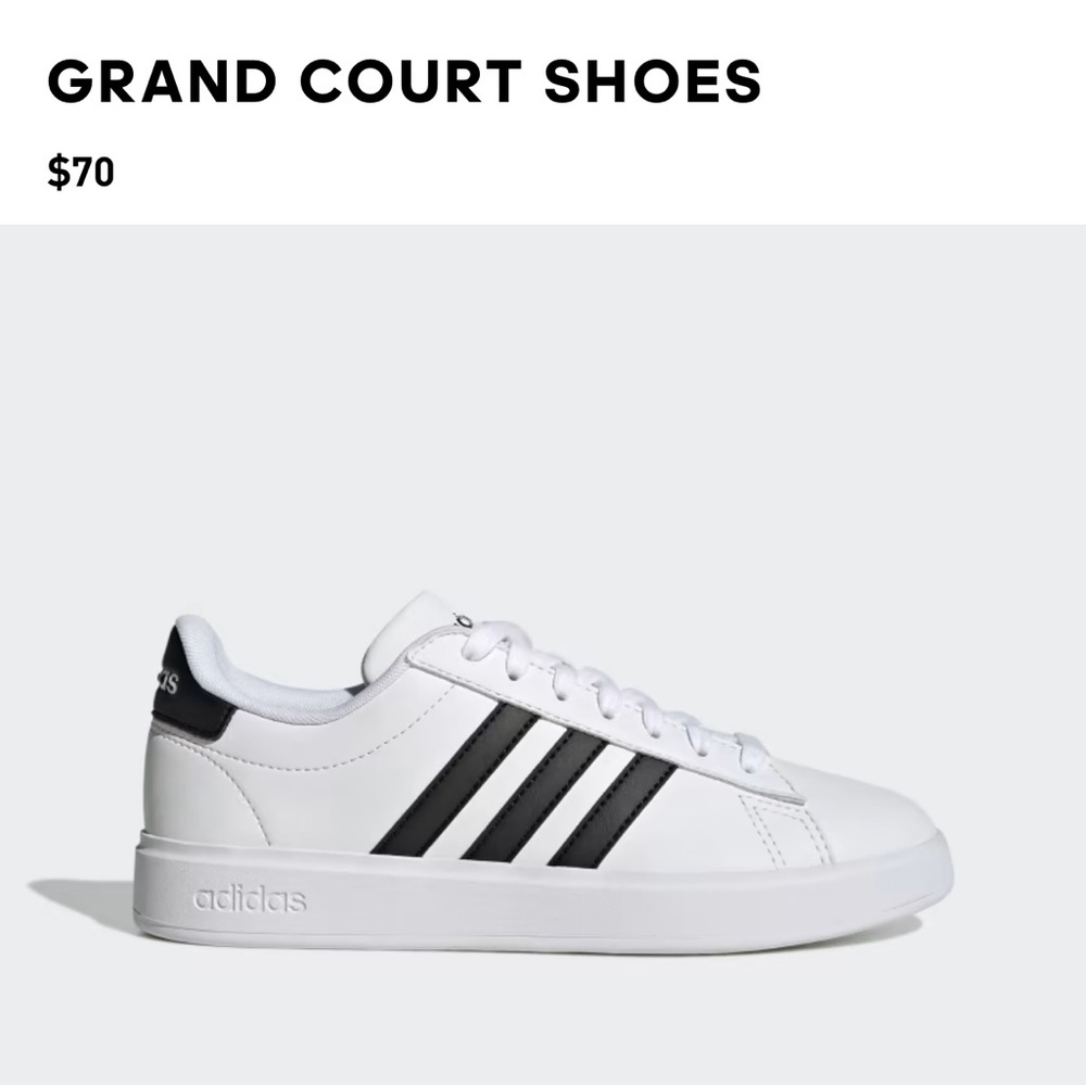Adidas Grand Court Cloudfoam Lifestyle Court Comfort NWT - Picture 1 of 3